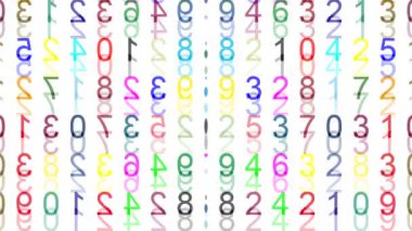 Dijital arka plan. Hareketli bilgisayar animasyonu.