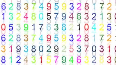 Dijital arka plan. Hareketli bilgisayar animasyonu.