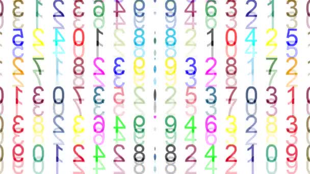 Fond numérique. Animation par ordinateur avec mouvement .