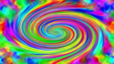 Spiral saykodelik. Bir spiralden arkaplan.