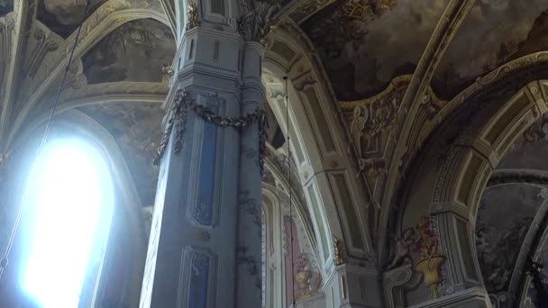 Tiroteio Catedral Católica Lviv Ucrânia — Vídeo de Stock