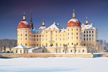 Moritzburg Castle near Dresden, Germany clipart