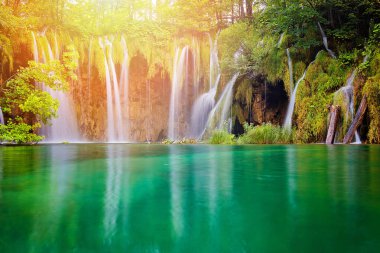 Şelale, Plitvice Gölleri, Hırvatistan