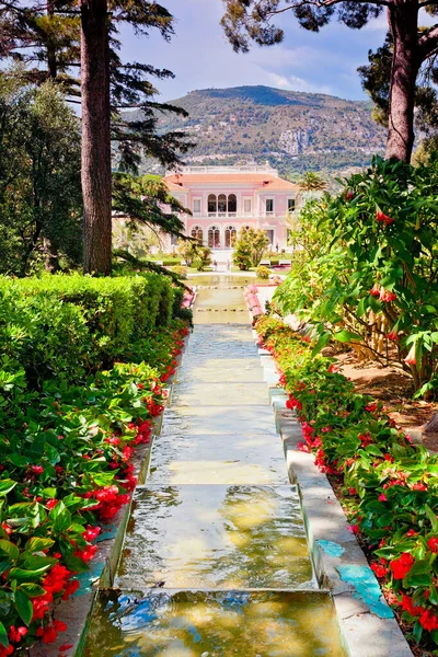 Villa Ephrussi Rothschild Côte Azur Frankrijk — Stockfoto