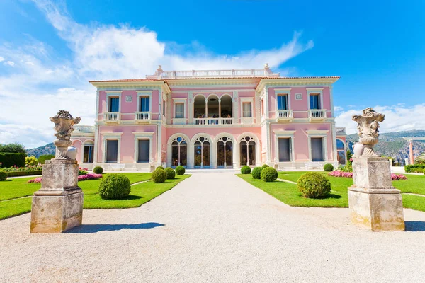 Villa Ephrussi Rothschild Côte Azur Frankrijk — Stockfoto