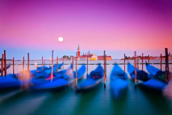 Das Berühmte Venedig Der Dämmerung Italien — Stockfoto