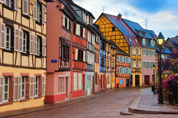 Colmar Francia Título Local Francia Alsacia Estrasburgo Colmar Casa Eguis — Foto de Stock