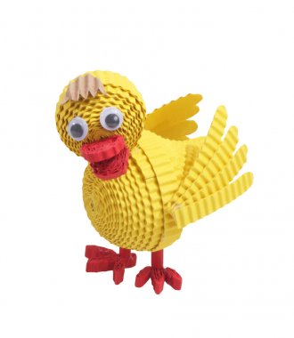 Quilling oyuncak. Tavuk