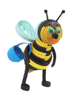 Quilling oyuncak. Arı