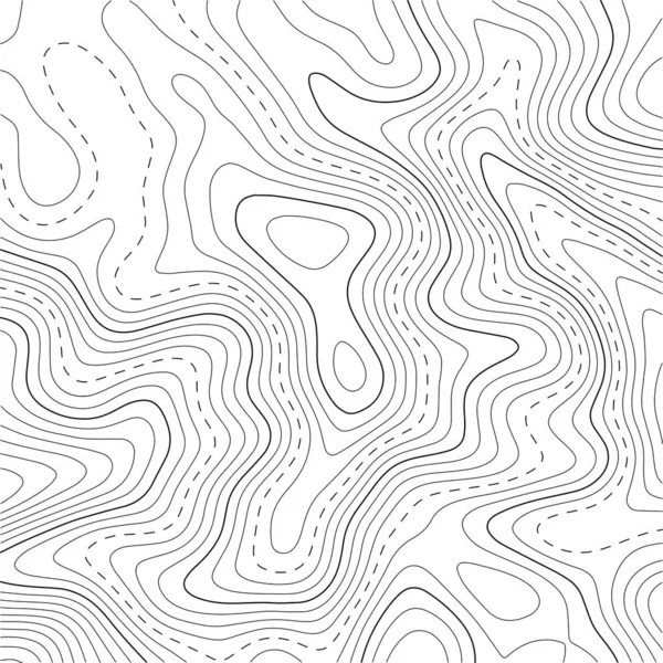 地形图背景 网格地图 摘要病媒说明 — 图库矢量图片