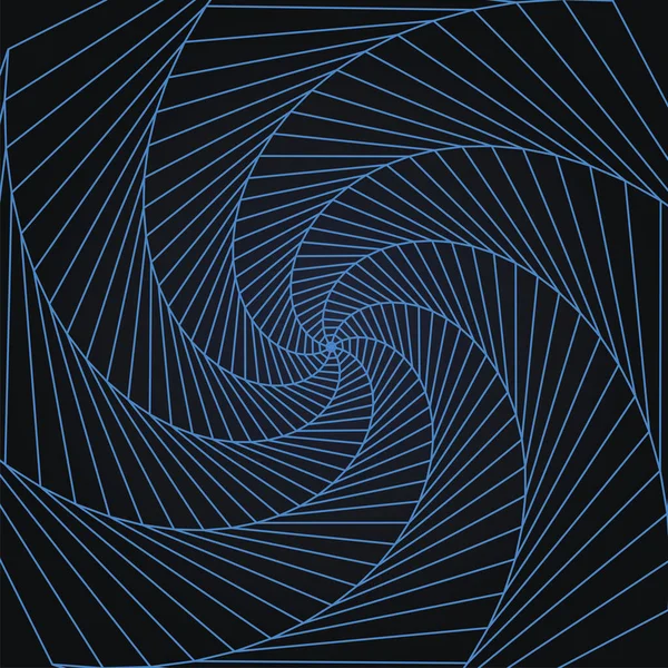 Абстрактные Линии Вращение Геометрического Фона Туннеля Векторная Иллюстрация — стоковый вектор