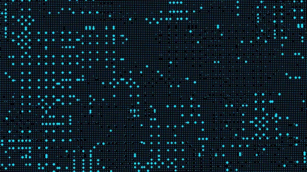 Абстрактный Технологический Фон Цифровой Код Больших Данных Футуристические Точки Фона — стоковое фото