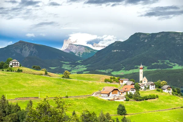 Paisagem Verão Dolomitas Italianas Tirol Sul Itália Europa — Fotografia de Stock
