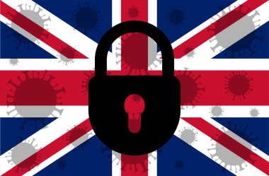 Birleşik Krallık 2019 ncov salgınını ya da salgını durduruyor. Birleşik Krallık 'tan ayrılması yasaklandı. Coronavirüs salgını.