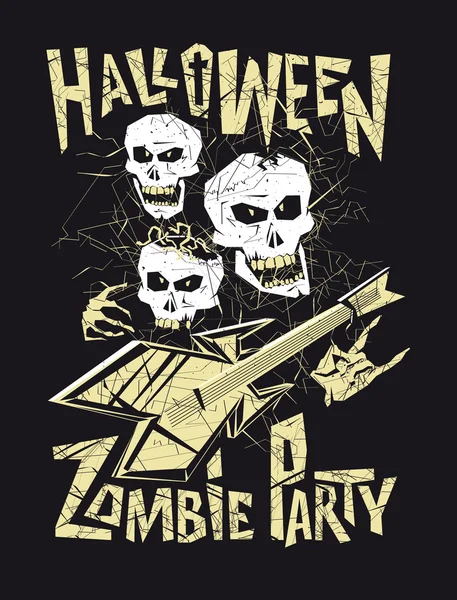 Cadılar Bayramı zombi parti