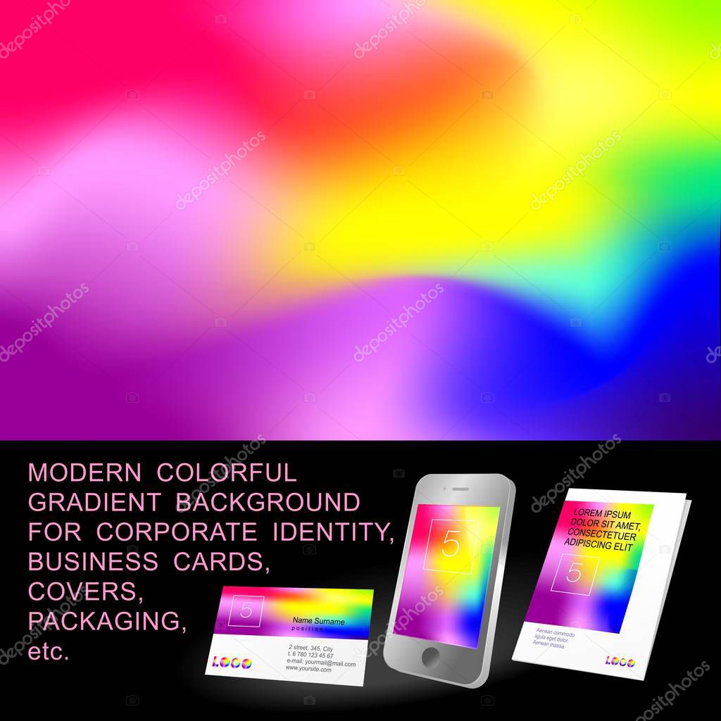 3d 彩色波浪背景。动态通量效应。抽象矢量插图。设计模板。现代模式。摘要创意渐变概念多彩模糊背景集。对于Web 和移动应用程序，艺术插图模板设计——, image size:1024x1024