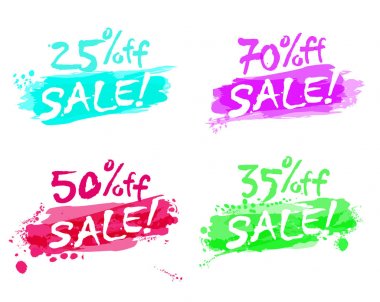 Sale paint summer clipart