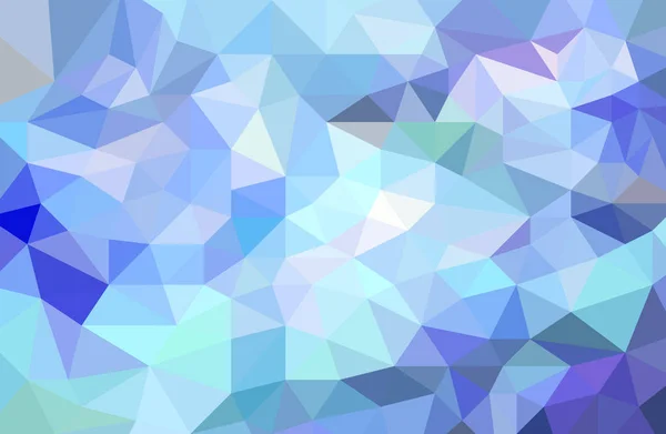 Geometric blue low poly background — Stock Photo, Image