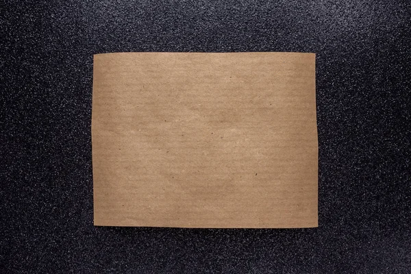 Hnědá kraftový papír za dopis — Stock fotografie