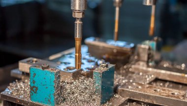 metal delme ve kılavuz çekme