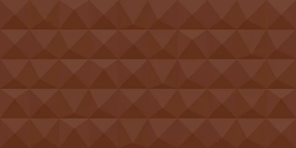 Abstract brown polygonal background — Stock Photo, Image