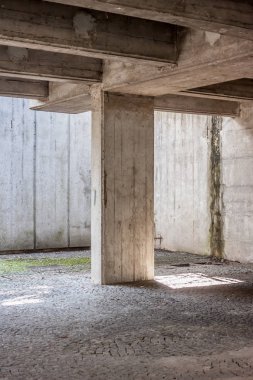 soyut somut oda iç arka plan