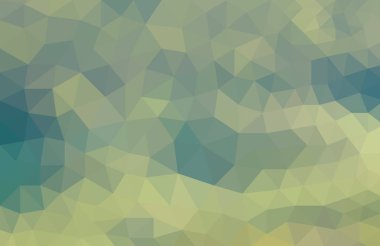 Soyut geometrik yeşil arkaplan