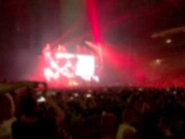 bulanık konser arka plan ışık gösterisi