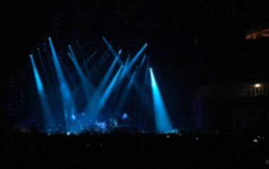 bulanık konser arka plan ışık gösterisi