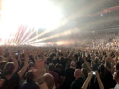 bulanık konser arka plan ışık gösterisi
