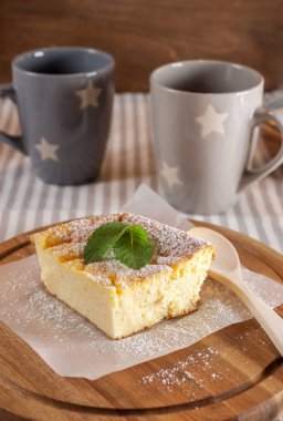 iştah açıcı süzme peynir güveç parça