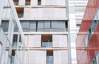 modern bina dış arkaplanı