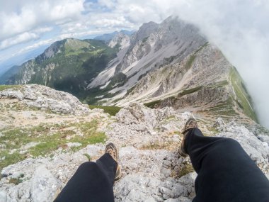 güzel dağ manzara erkek gecikme