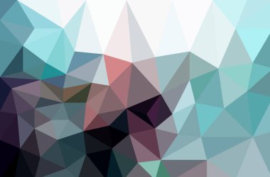 Geometrik mozaik çokgen arkaplan