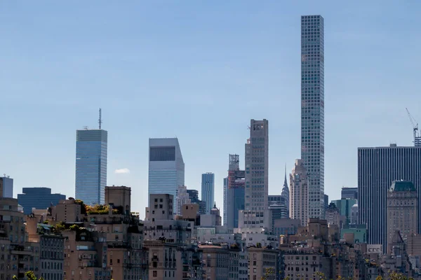 New York skyscrapers glass and concrete buildings — Stock Photo, Image