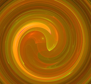 soyut fraktal desen siyah arka plan üzerine