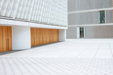 modern binalar dış beyaz dokular ön cephe