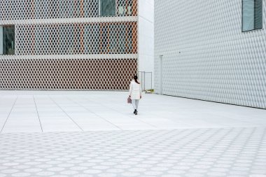 modern binalar dış beyaz dokular ön cephe