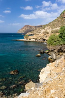 Tarrafal 'daki Kayalar, Santiago Adası, Cabo Verde, Cape 