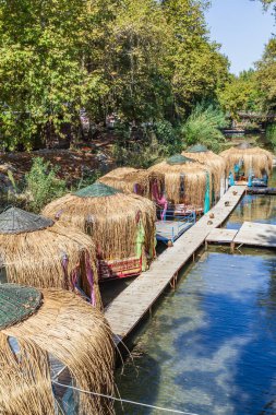 Güzel Akdeniz manzarası. Türkiye 'de sonbahar. Hoşuma gitti