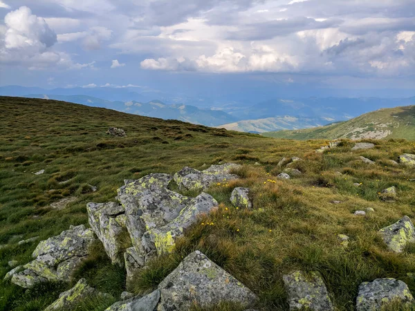 Pfad Den Karpaten Zweitausend Metern Höhe — Stockfoto