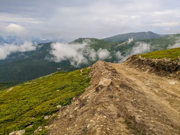 Pathin Karpat Nadmořské Výšce Dva Tisíce Metrů — Stock fotografie
