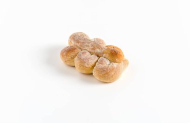 Beyaz arkaplanda izole edilmiş baget