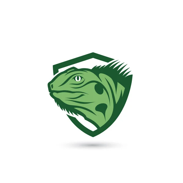 Ilustração símbolo Iguana — Vetor de Stock