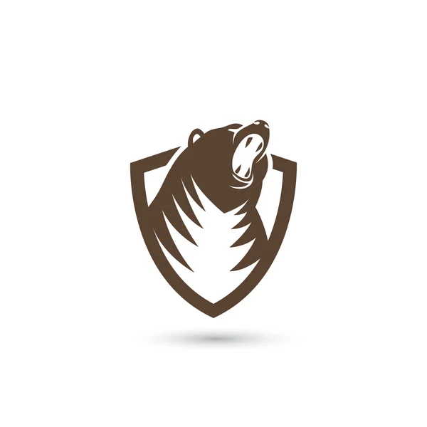 Grizzly bear head — Stock Vector © I.Petrovic 46230717