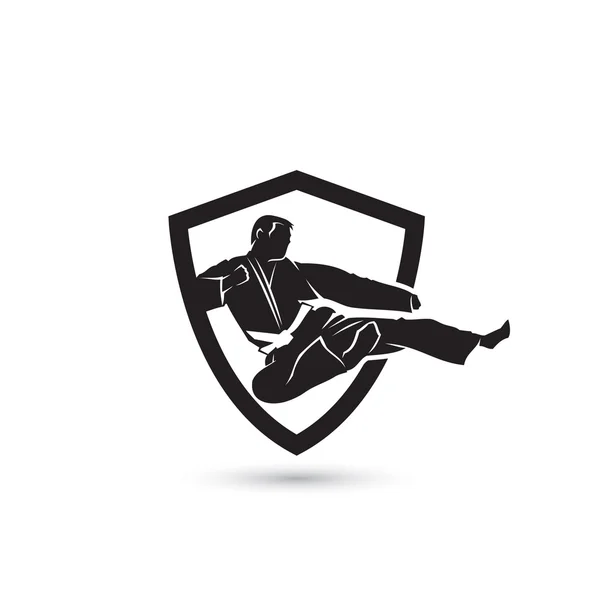 Martial arts symbol — Stock Illustration Martial arts symbol Stock Illustration