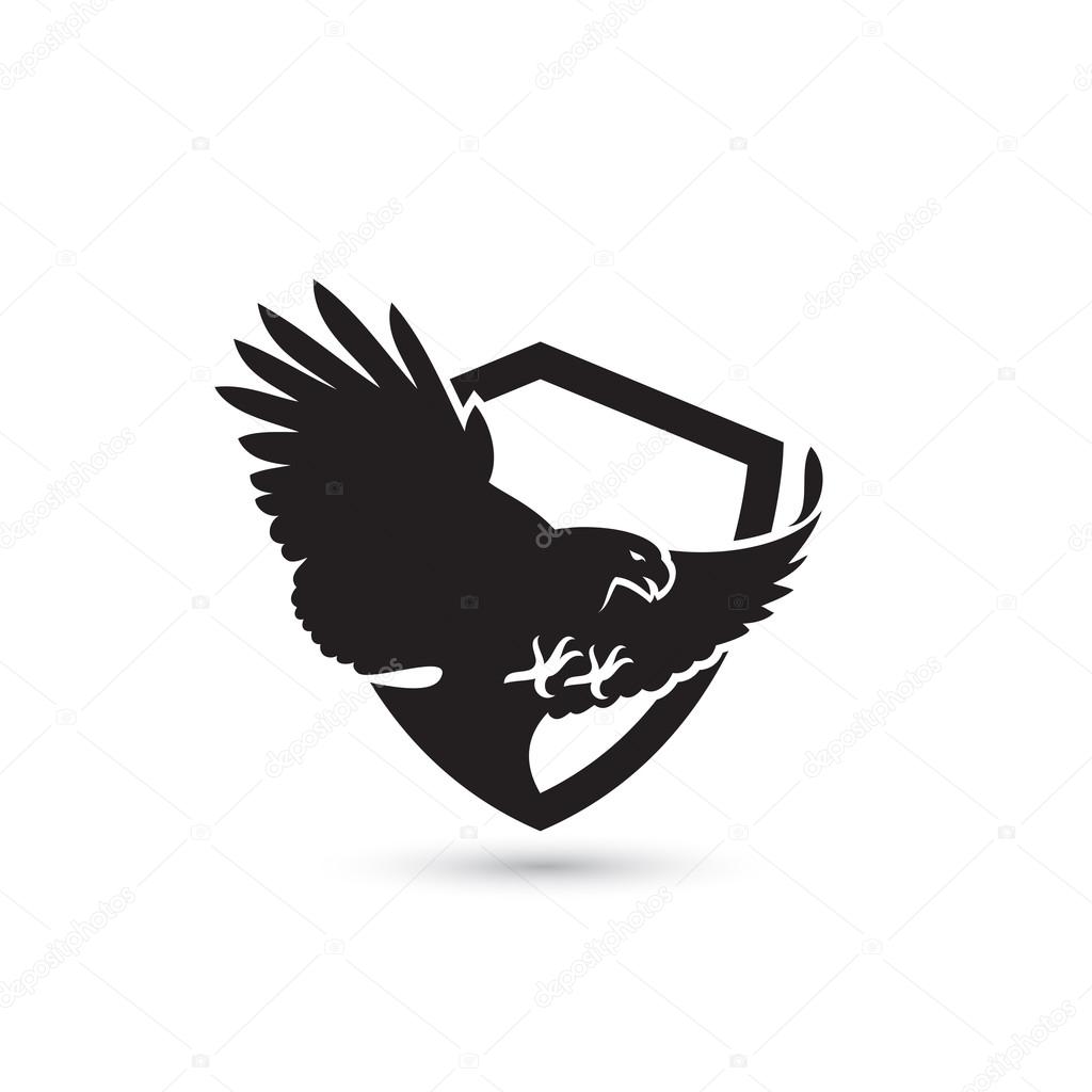 Eagle symbol  illustration