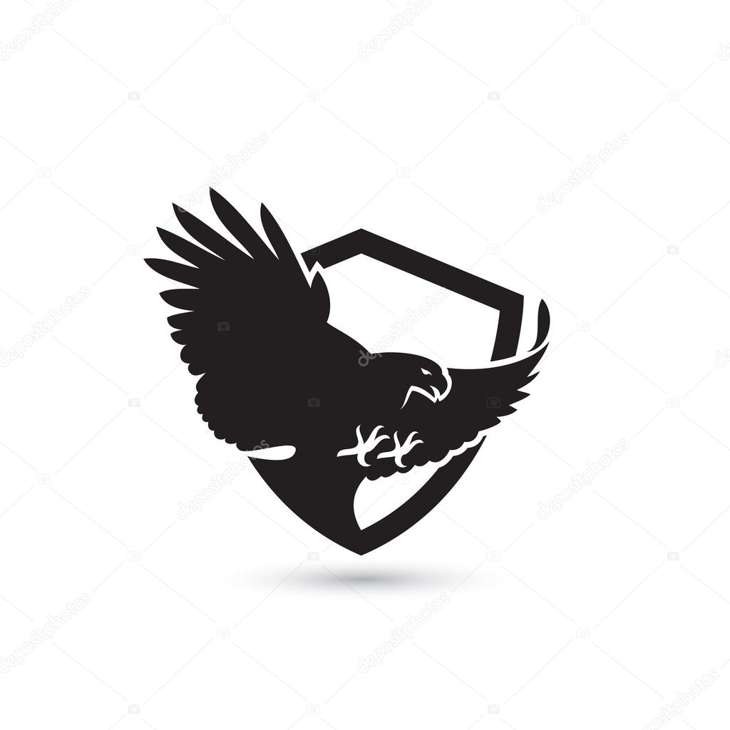 Eagle symbol - vector illustration