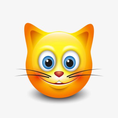 kedi emoji gülümse