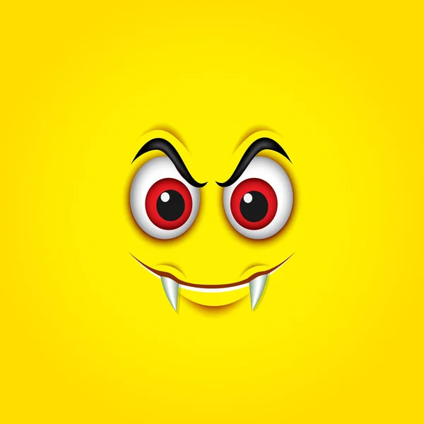 Vektorgrafiken Vektor Smiley Vampir Vektorbilder Vektor Smiley Vampir Depositphotos